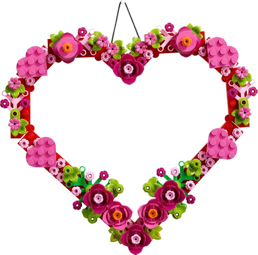 LEGO Heart Ornament