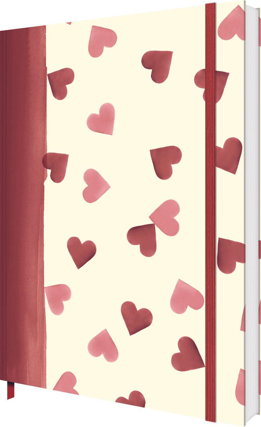 Emma Bridgewater Pink Hearts A5 Notebook