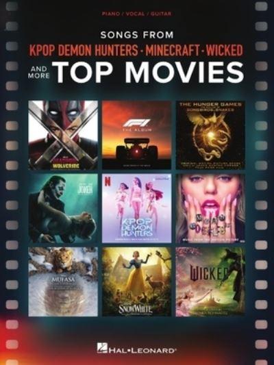 Songs From Kpop Demon Hunters, Minecraft, Wicked and More Top Movies - Piano/Vocal/Guitar Songbook