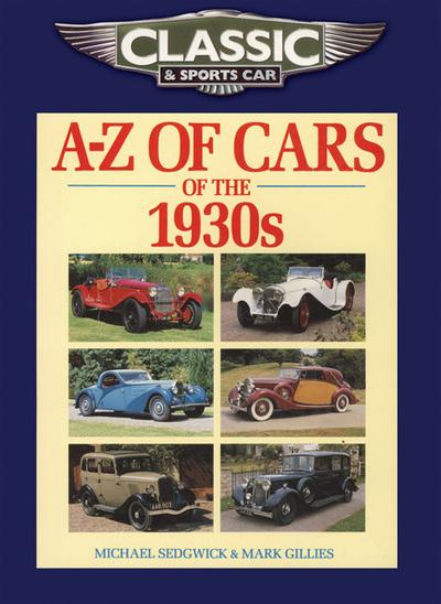 A-Z of Cars of the 1930s