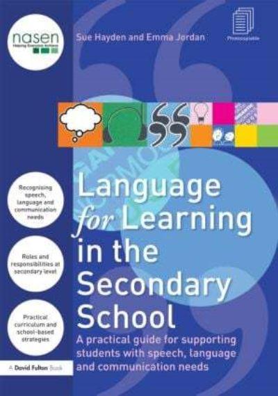 Language For Learning in the Secondary School