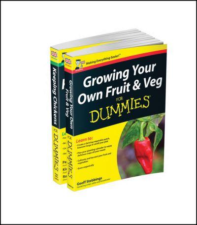 Self-Sufficiency For Dummies Collection - Growing Your Own Fruit & Veg For Dummies/Keeping Chickens For Dummies UK Edition