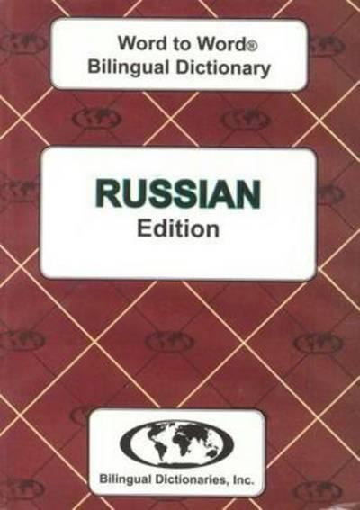 English-Russian & Russian-English Word-To-Word Dictionary