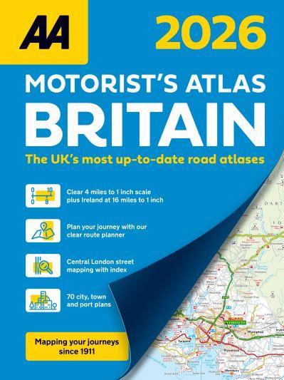 AA Motorists Atlas Britain 2026 SP