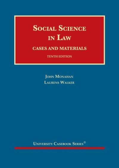 Social Science in Law