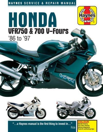 Honda VFR750 & 700 V-Fours Motorcycle Repair Manual
