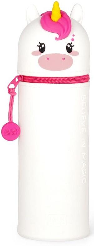Legami 2 in 1 Soft Silicone Pencil Case: Kawaii Unicorn