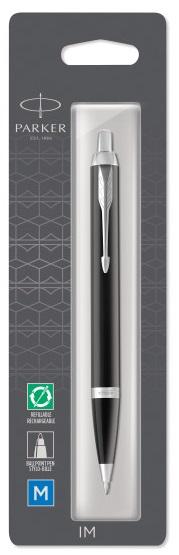 Parker Im Black Chrome Time Ballpoint Pen