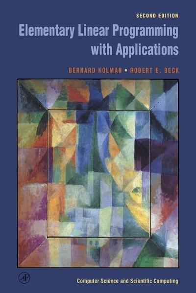 Elementary Linear Programming With Applications
