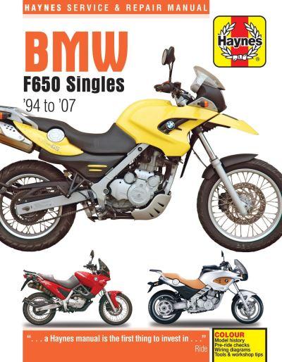BMW F650 Singles Service & Repair Manual