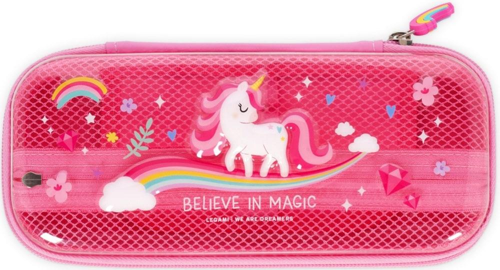 LEGAMI Transparent WW Pencil Case - UNICORN