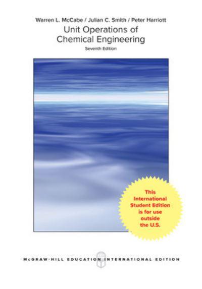 Unit Operations of Chemical Engineering