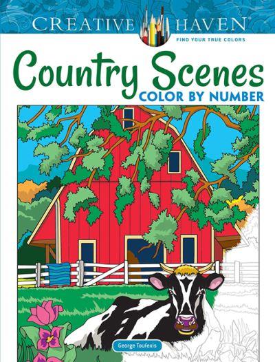 Creative Haven Country Scenes Color By Number