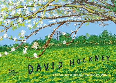 David Hockney - the Arrival of Spring, Normandy, 2020