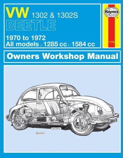 VW Super Beetle 1970 To 1972 Owner's Workshop Manual