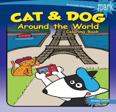 SPARK Cat & Dog Around the World Coloring Book