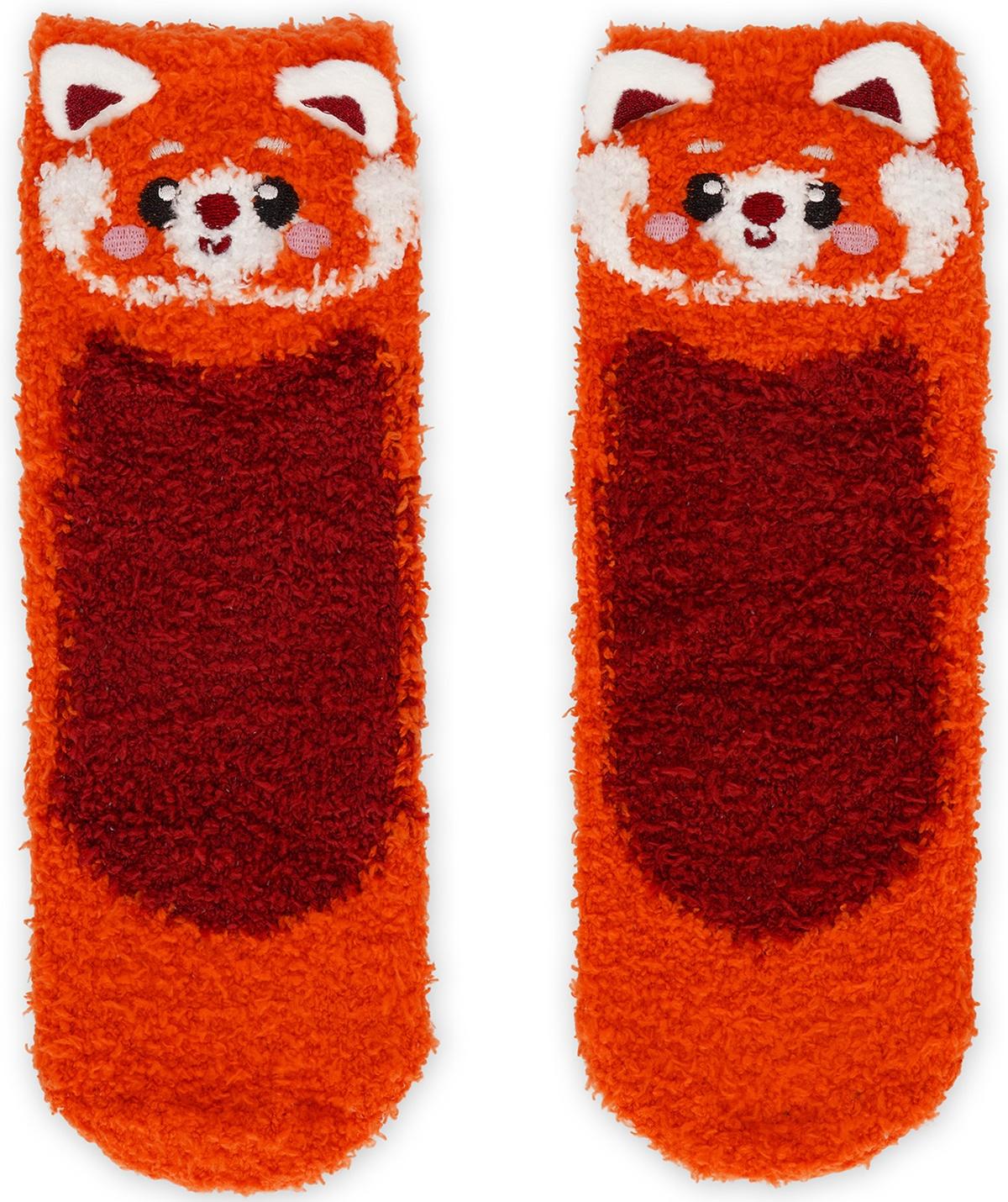 Legami Non-Slip Kids Socks - Red Panda