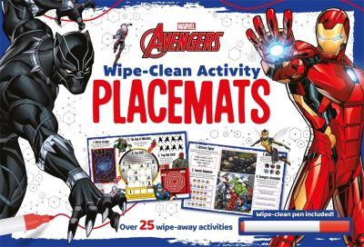 Marvel Avengers: Wipe-Clean Activity Placemats