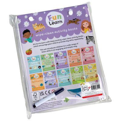 Fun To Learn Wipe-Clean Activity Books. Fun To Learn Wipe Clean Set