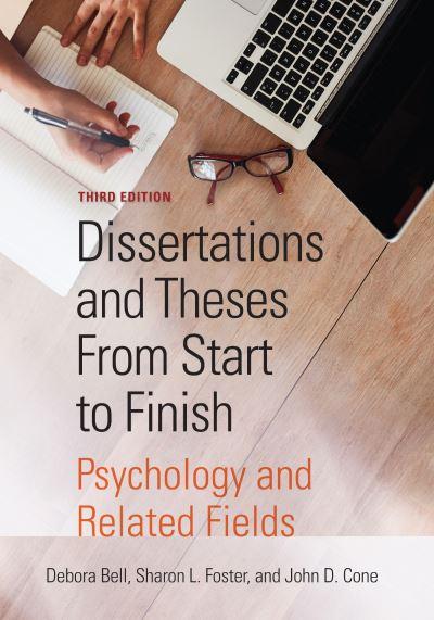 Dissertations and Theses From Start To Finish