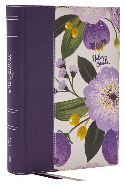 KJV, The Woman's Study Bible, Purple Floral Cloth Over Board