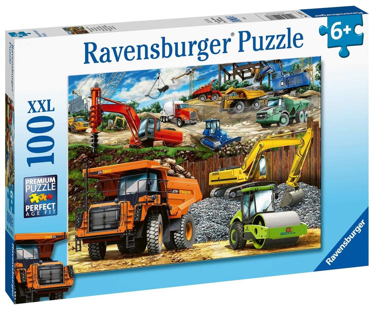 Ravensburger Construction Vehicles XXL Jigsaw Puzzle