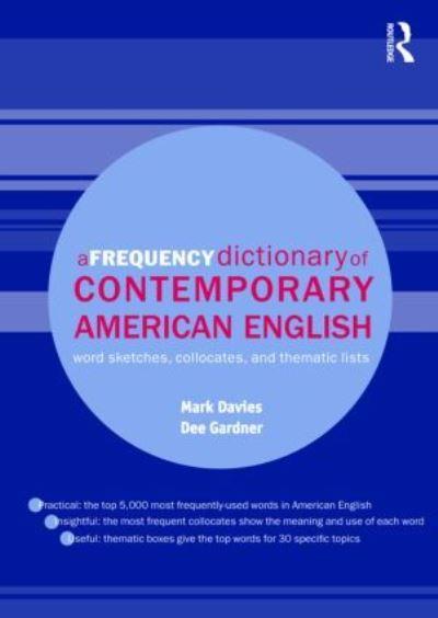A Frequency Dictionary of Contemporary American English