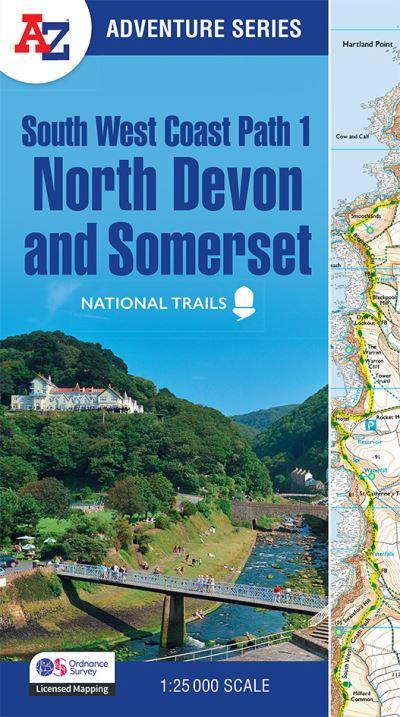 South West Coast Path. 1 North Devon & Somerset