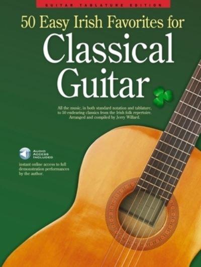 50 Easy Irish Favorites For Classical Guitar Gtr Book & Down
