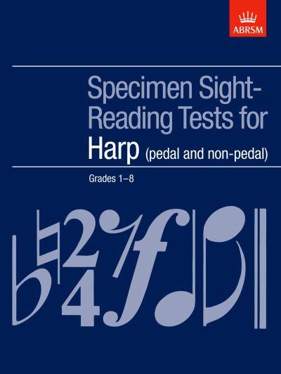 Specimen Sight-Reading Tests For Harp, Grades 1-8 (Pedal and Non-Pedal)
