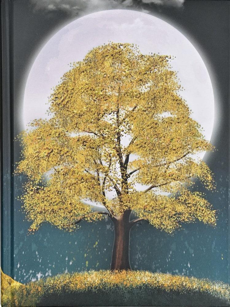 Peter Pauper LRG JRNL GILDED TREE