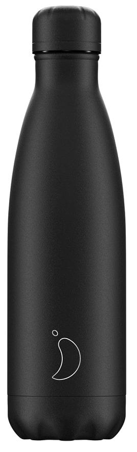 CHILLY'S 500ml Bottle Mono All Black