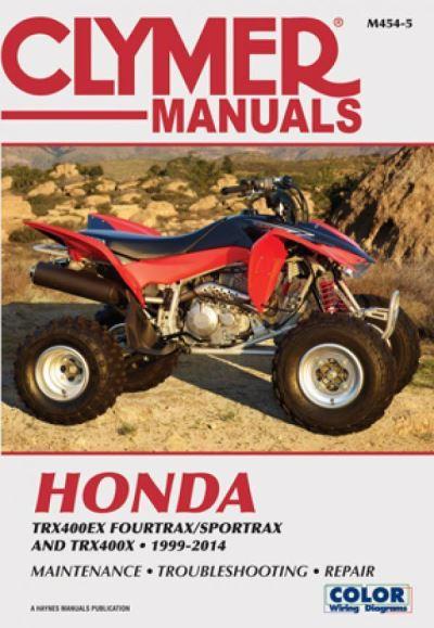 Honda TRX400EX Fourtrax/Sportrax Motorcycle Repair Workshop