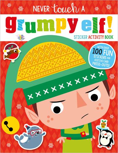 Never Touch a Grumpy Elf Sticker Activity