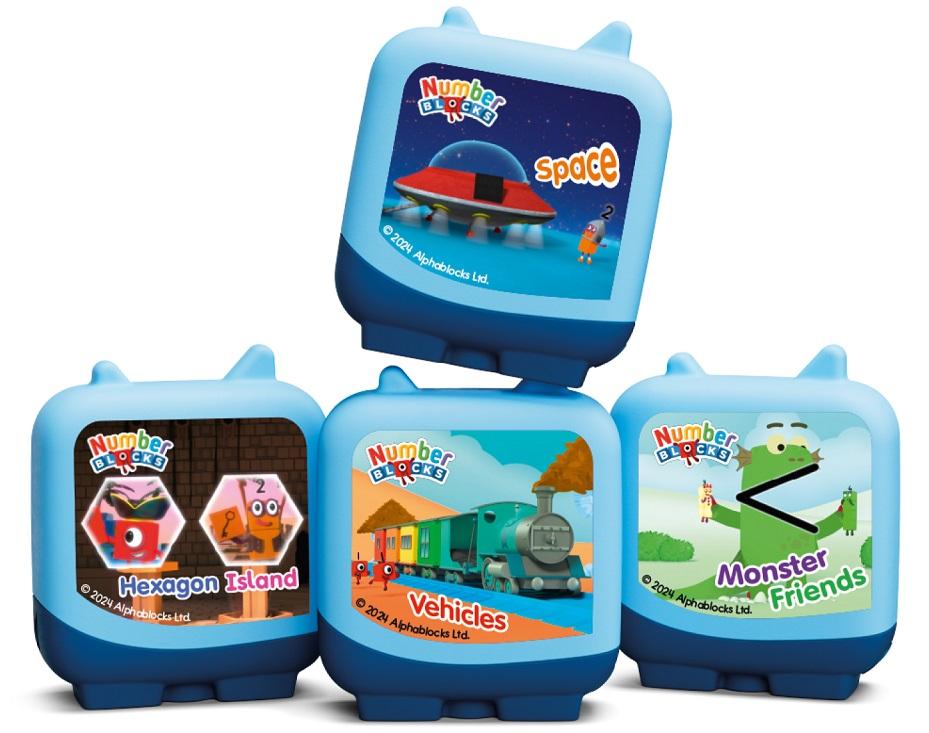 Clever Tonie: Blue Zoo - Numberblocks 4 Pack