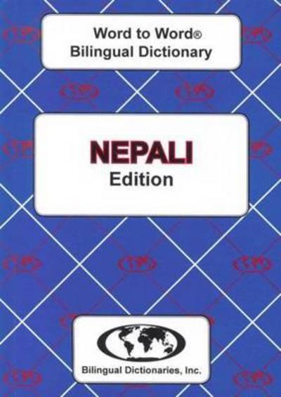 English-Nepali, Nepali-English Word To Word Bilingual Dictio
