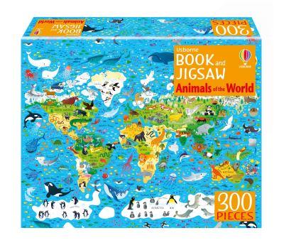 Usborne Book and Jigsaw Animals of the World