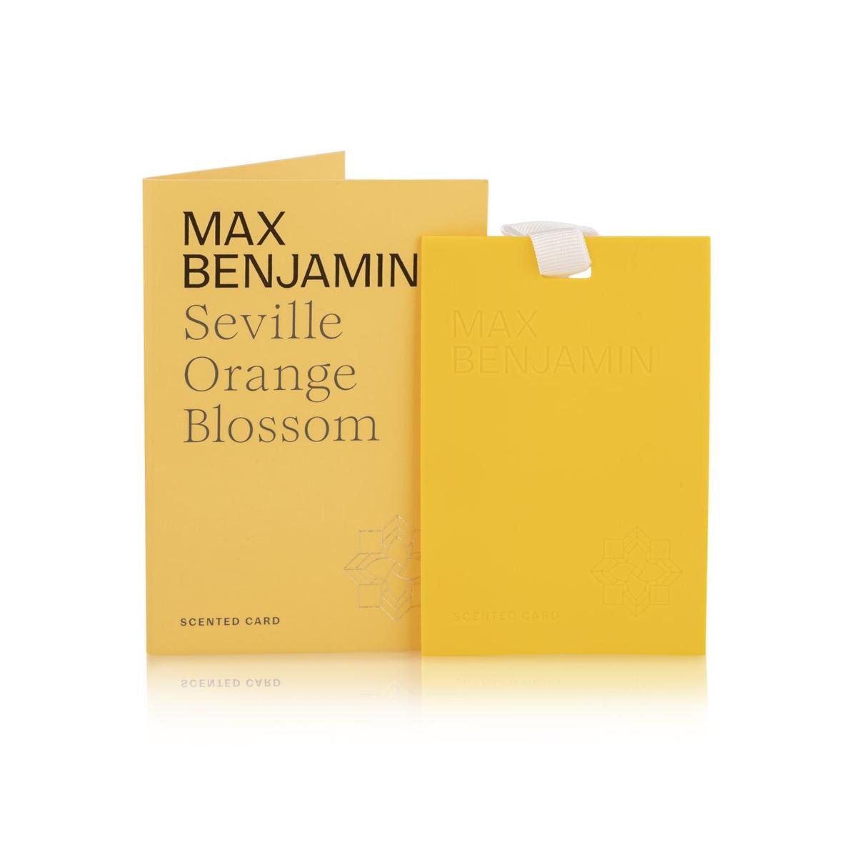 Max Benjamin Scented Card Seville Orange Blossom