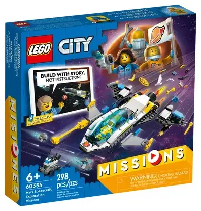LEGO CITY Mars Spacecraft Exploration Missions 60354