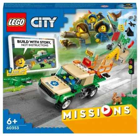 LEGO CITY Wild Animal Rescue Missions 60353