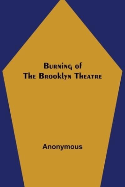 Burning of the Brooklyn Theatre