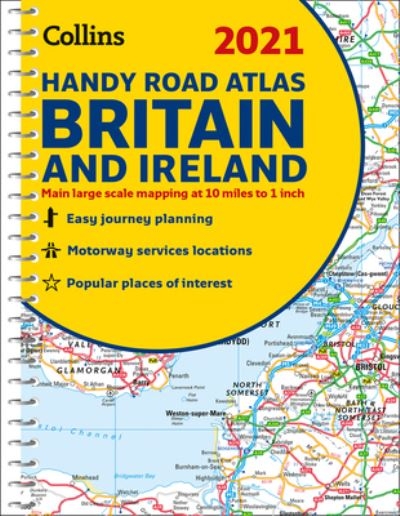 2021 Collins Handy Road Atlas Britain and Ireland
