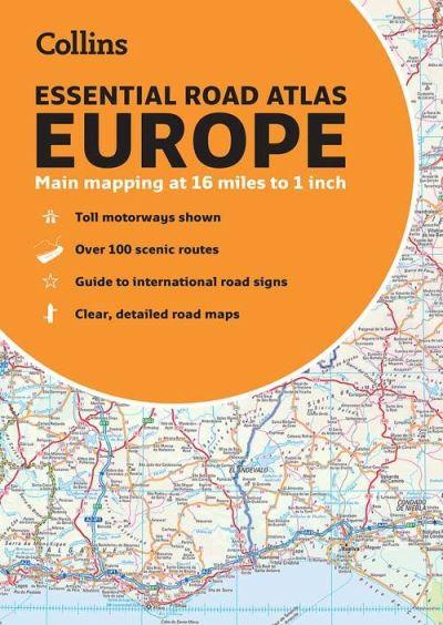 Collins Europe Essential Road Atlas