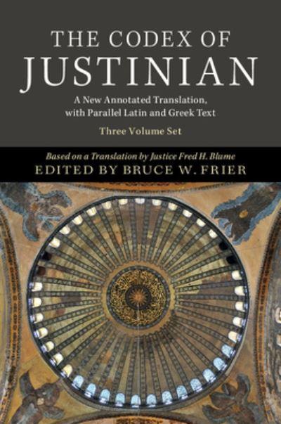The Codex of Justinian 3 Volume Hardback Set
