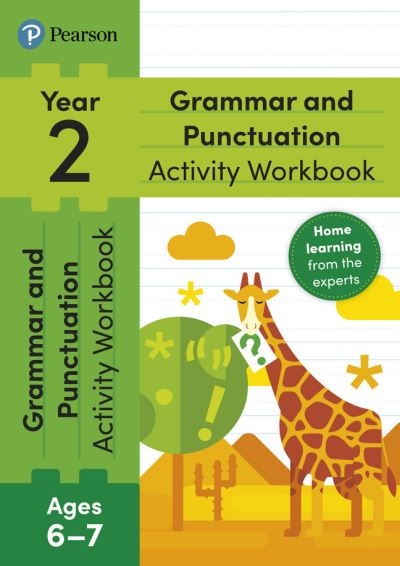 Pearson Learn At Home Grammar & Punctuation Activity Workboo