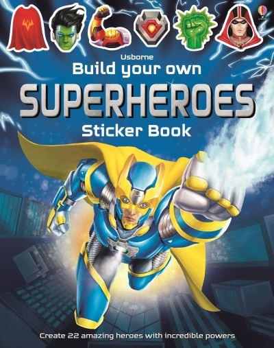 Build Your Own Superheroes Sticker Book Board Book