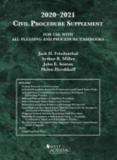 Civil Procedure Supplement, For Use With All Pleading and Pr