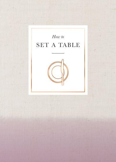 How To Set a Table