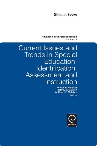 Current Issues and Trends in Special Education. Identificati